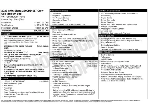 Photos of 2023 GMC Sierra 2500 HD SLT for sale in St. Charles, MO at Clement Supercenter