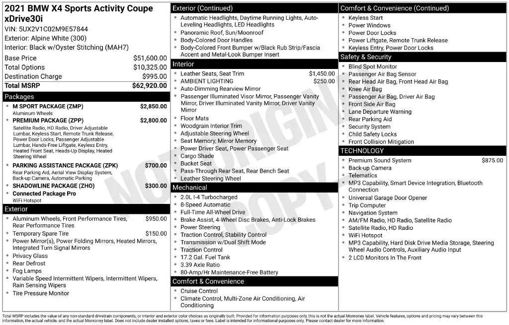 BMW X4 photo 18