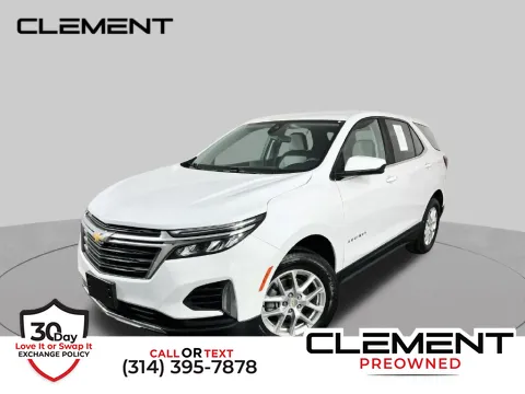White 2022 Chevrolet Equinox LT for sale in St. Charles, MO