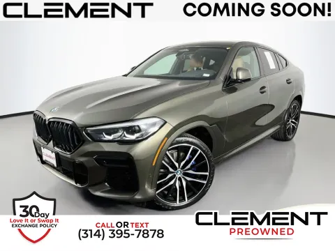Green 2022 BMW X6 xDrive40i for sale in St. Charles, MO