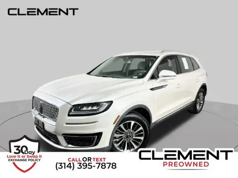White 2019 Lincoln Nautilus Select for sale in St. Charles, MO
