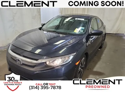 Gray 2018 Honda Civic EX-L for sale in St. Charles, MO