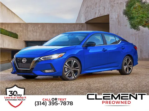 White 2020 Nissan Sentra SV for sale in St. Charles, MO