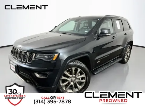 Black 2016 Jeep Grand Cherokee Limited for sale in St. Charles, MO