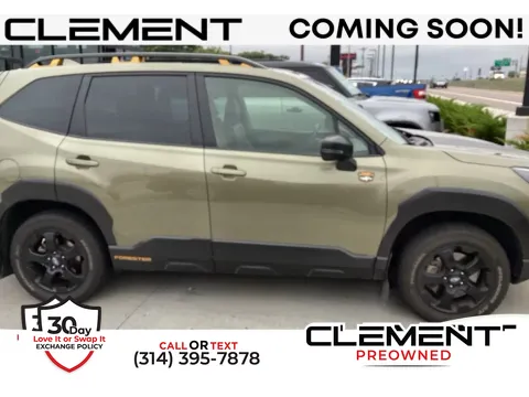 Green 2022 Subaru Forester Wilderness for sale in St. Charles, MO