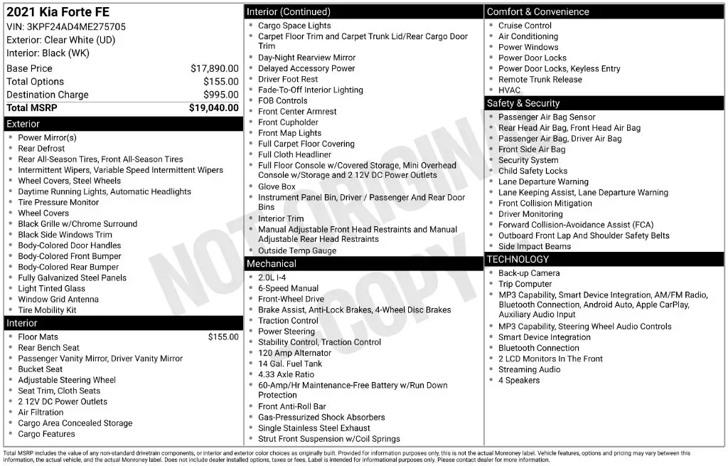 Kia Forte photo 17