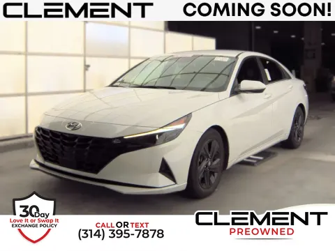 White 2021 Hyundai Elantra SEL for sale in St. Charles, MO
