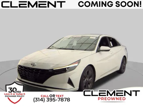 White 2021 Hyundai Elantra SEL for sale in St. Charles, MO
