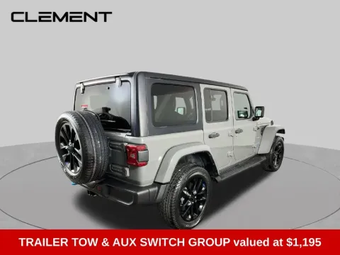 More photos of 2023 Jeep Wrangler Sahara 4xe at Clement Supercenter, MO