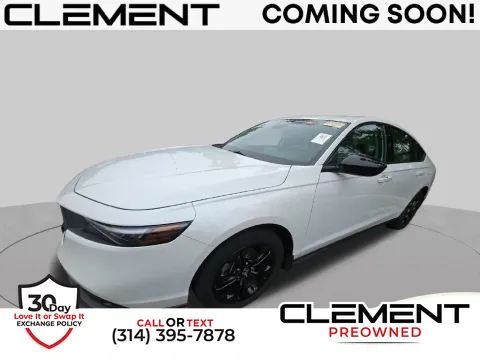 White 2025 Honda Accord SE for sale in St. Charles, MO