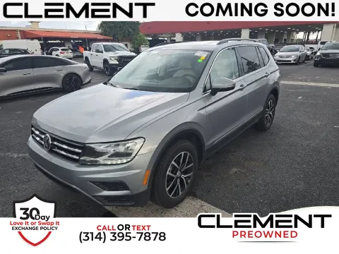 White 2021 Volkswagen Tiguan 2.0T SE for sale in St. Charles, MO