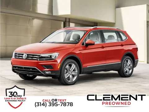 Silver 2021 Volkswagen Tiguan 2.0T SE for sale in St. Charles, MO