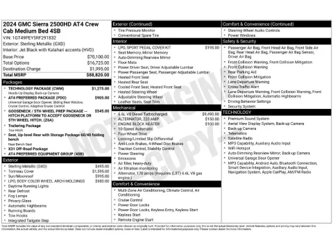 Photos of 2024 GMC Sierra 2500 HD AT4 for sale in St. Charles, MO at Clement Supercenter
