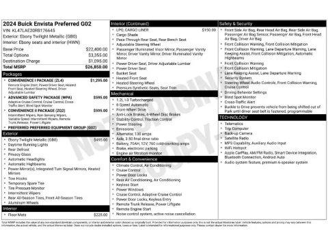 Photos of 2024 Buick Envista Preferred for sale in St. Charles, MO at Clement Supercenter