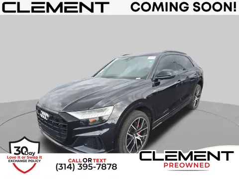 Black 2019 Audi Q8 3.0T Prestige for sale in St. Charles, MO