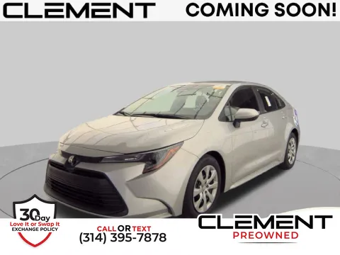 Silver 2024 Toyota Corolla LE for sale in St. Charles, MO