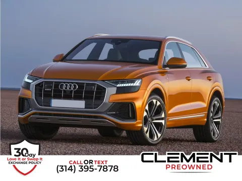 Silver 2019 Audi Q8 3.0T Prestige for sale in St. Charles, MO