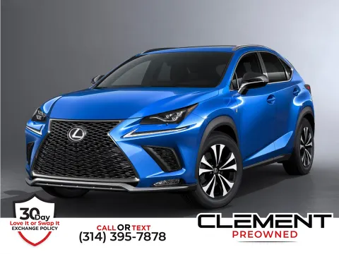 Silver 2019 Lexus NX 300 F Sport for sale in St. Charles, MO