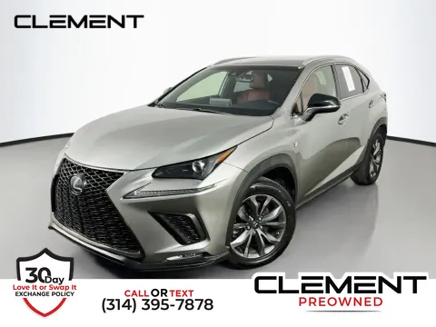 Silver 2019 Lexus NX 300 F Sport for sale in St. Charles, MO