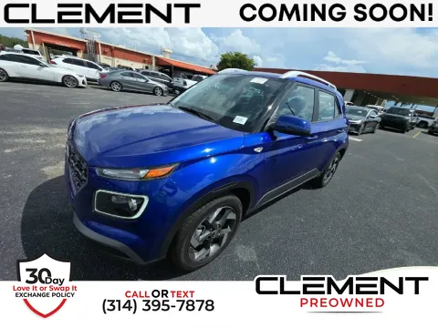 Blue 2025 Hyundai Venue Limited for sale in St. Charles, MO