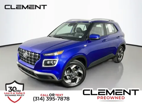 Blue 2025 Hyundai Venue Limited for sale in St. Charles, MO