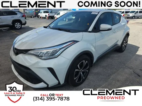 White 2021 Toyota C-HR LE for sale in St. Charles, MO