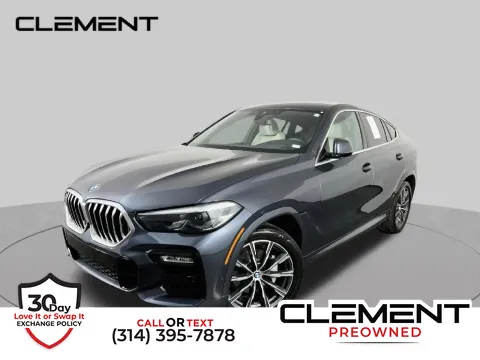Gray 2020 BMW X6 xDrive40i for sale in St. Charles, MO