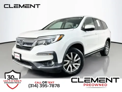 White 2021 Honda Pilot EX-L for sale in St. Charles, MO