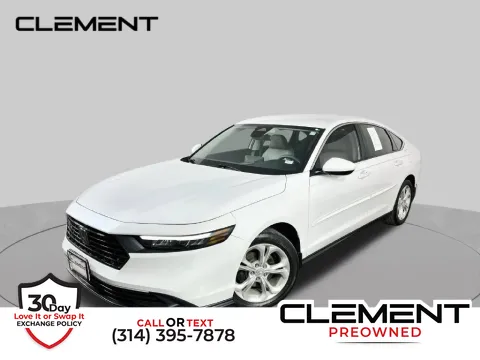 White 2023 Honda Accord LX for sale in St. Charles, MO