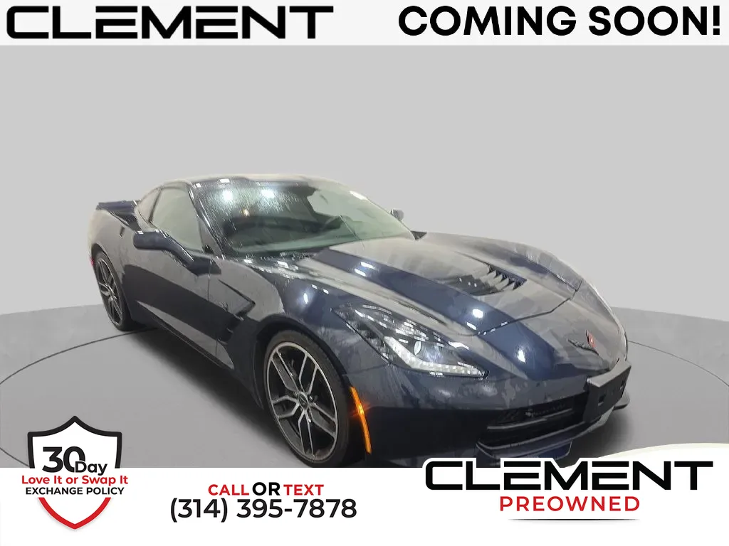 Blue 2016 Chevrolet Corvette Stingray Z51 for sale in St. Charles, MO
