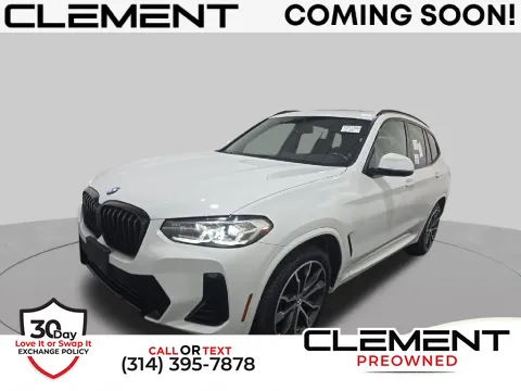 White 2023 BMW X3 xDrive30i for sale in St. Charles, MO