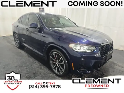 Blue 2022 BMW X4 xDrive30i for sale in St. Charles, MO