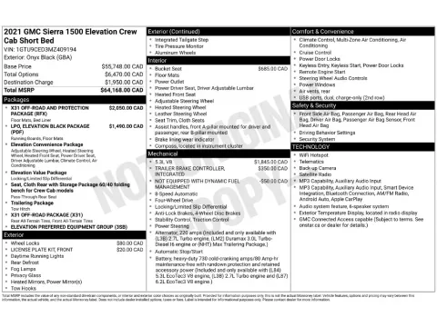 More photos of 2021 GMC Sierra 1500 Elevation at Clement Supercenter, MO
