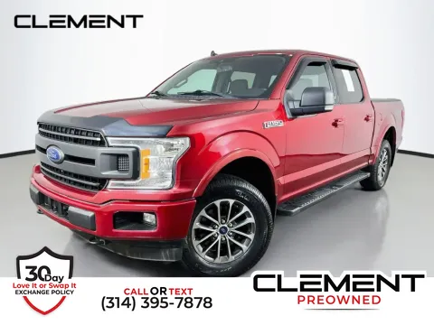 Red 2019 Ford F-150 XLT for sale in St. Charles, MO