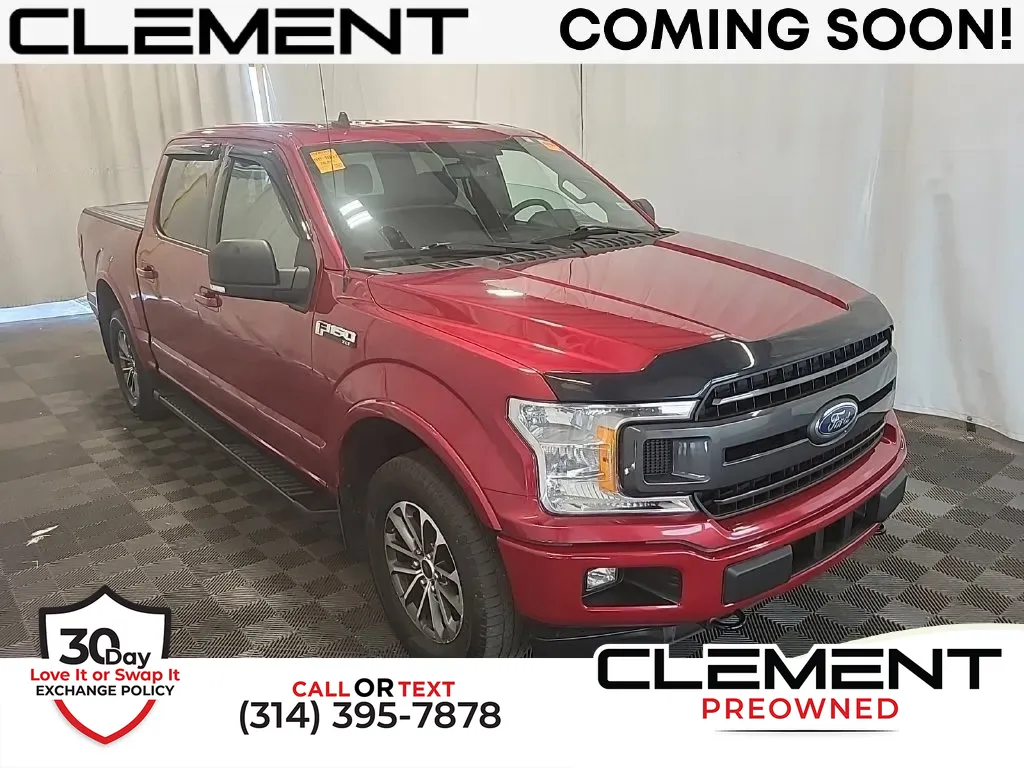 Red 2019 Ford F-150 XLT for sale in St. Charles, MO
