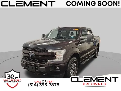 Red 2019 Ford F-150 Lariat for sale in St. Charles, MO