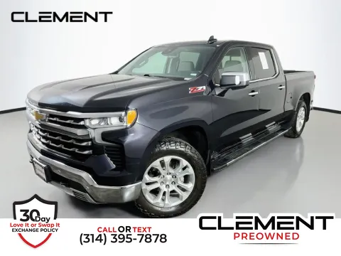 Gray 2024 Chevrolet Silverado 1500 LTZ for sale in St. Charles, MO