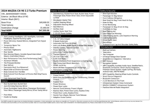 Photos of 2024 Mazda CX-90 3.3 Turbo Premium for sale in St. Charles, MO at Clement Supercenter