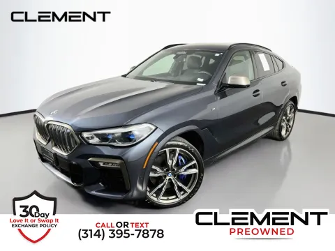 Gray 2021 BMW X6 M50i for sale in St. Charles, MO