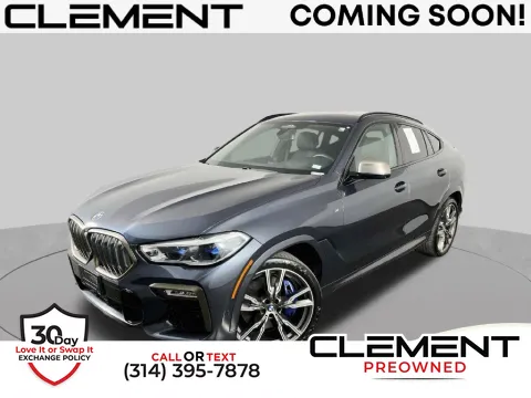 Gray 2021 BMW X6 M50i for sale in St. Charles, MO