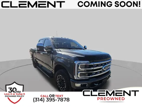 Gray 2024 Ford F-250SD Platinum for sale in St. Charles, MO