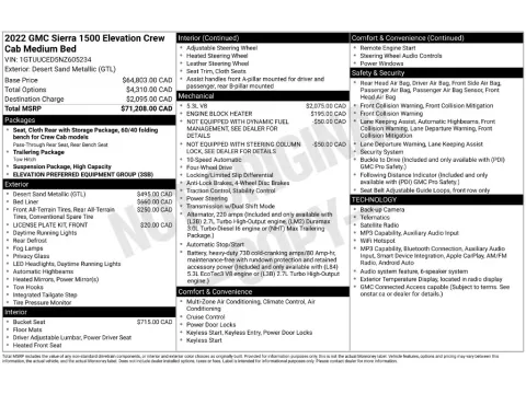 Photos of 2022 GMC Sierra 1500 Elevation for sale in St. Charles, MO at Clement Supercenter