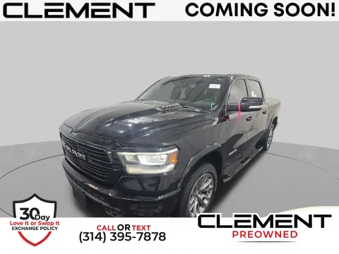 Black 2022 Ram 1500 Laramie for sale in St. Charles, MO