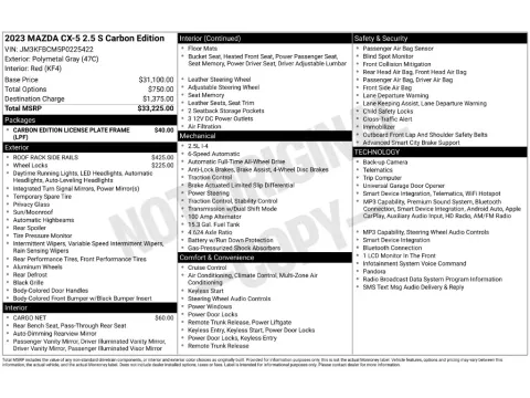 More photos of 2023 Mazda CX-5 2.5 S Carbon Edition at Clement Supercenter, MO