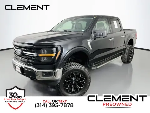 Black 2024 Ford F-150 XLT for sale in St. Charles, MO