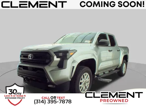 Silver 2024 Toyota Tacoma SR for sale in St. Charles, MO