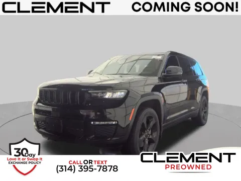 Black 2023 Jeep Grand Cherokee L Limited for sale in St. Charles, MO