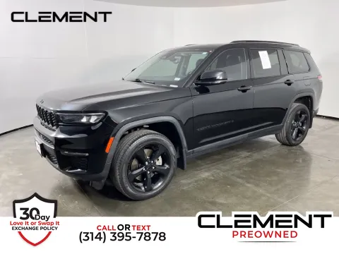 Black 2023 Jeep Grand Cherokee L Limited for sale in St. Charles, MO