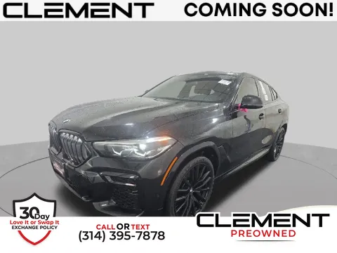 Black 2022 BMW X6 xDrive40i for sale in St. Charles, MO