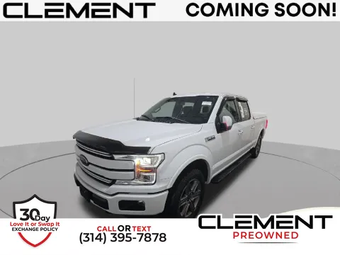 White 2020 Ford F-150 Lariat for sale in St. Charles, MO